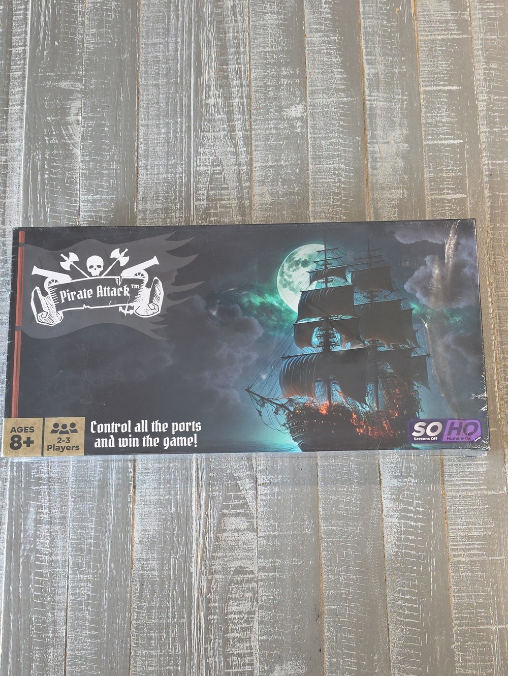 PIRATE ATTACK Strategy Based Boardgame, Control The Ports, Pirate Vs Pirate